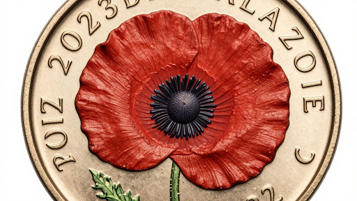 Red Poppy $2 coin value in Australia