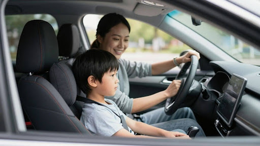 front seat rules for children in NSW
