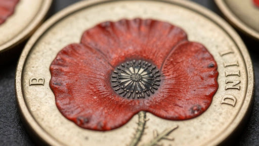 how much is a Red Poppy $2 coin worth